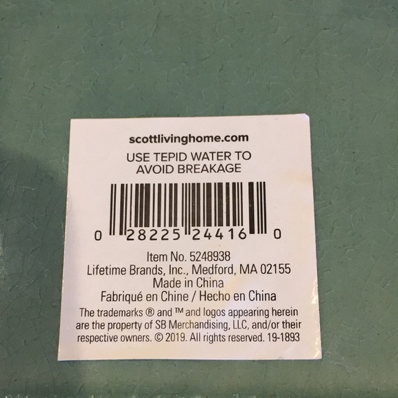 Ceramic House Glazed Vase by Scott Living NWOT - Picture 6 of 8